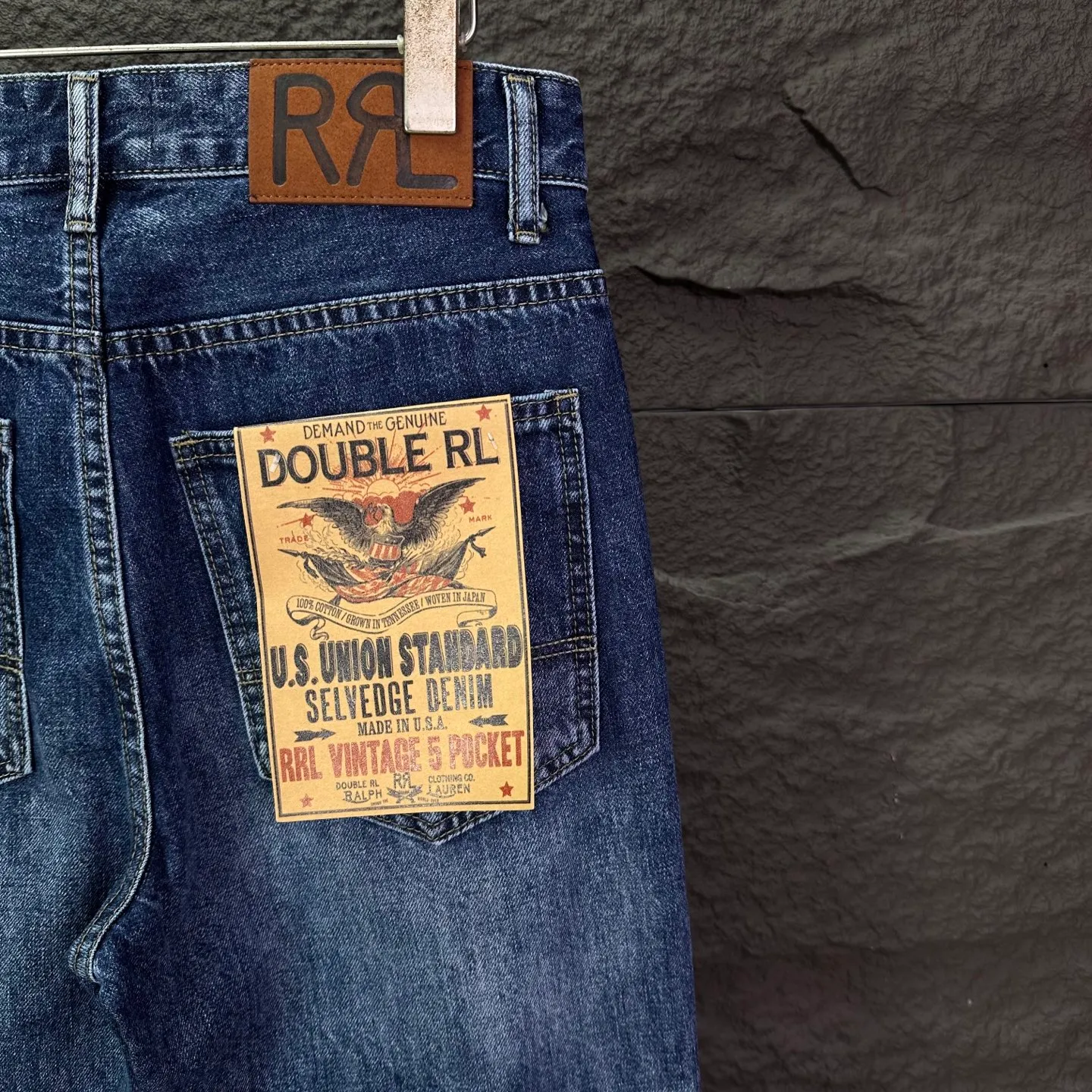 RRL 2026New Arrival Retro Quality ， ， ， ， ， ！ ， ， ！！！ ：Blue Size：28、30、32、34、36（ Size）